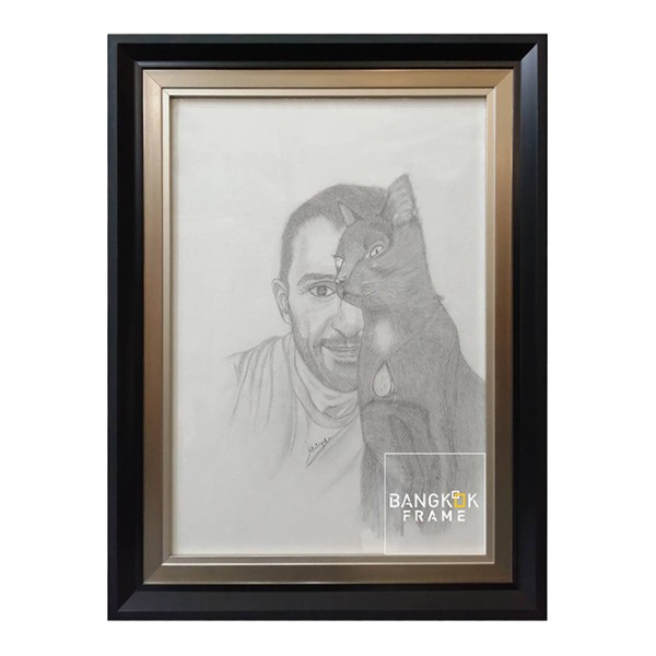 กรอบรูปภาพสเก็ตดินสอ